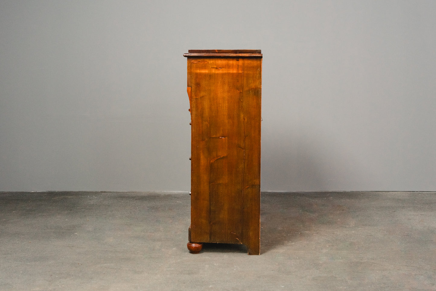 Stilvolle hohe Antike Gründerzeit Kommode, Ende des 19.Jahrhunderts - Schrank Regal Anrichte Alt Antik MÖBLINGER