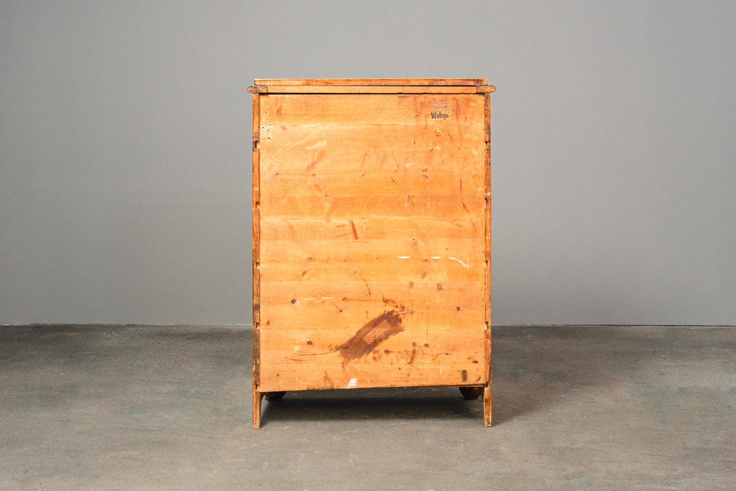 Stilvolle hohe Antike Gründerzeit Kommode, Ende des 19.Jahrhunderts - Schrank Regal Anrichte Alt Antik MÖBLINGER