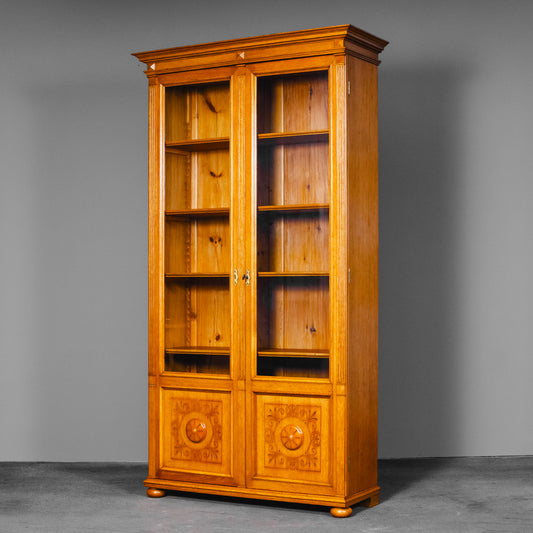 Eleganter Gründerzeit Bücherschrank