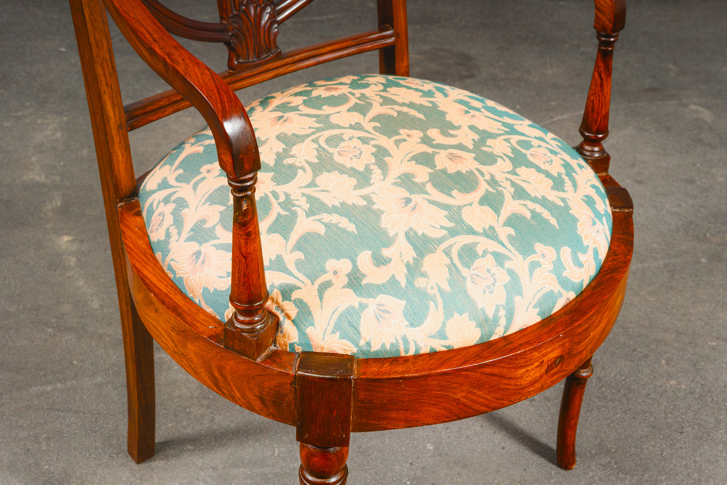 Stilvolles 4er Set Cocktailsessel im Englischen Stil