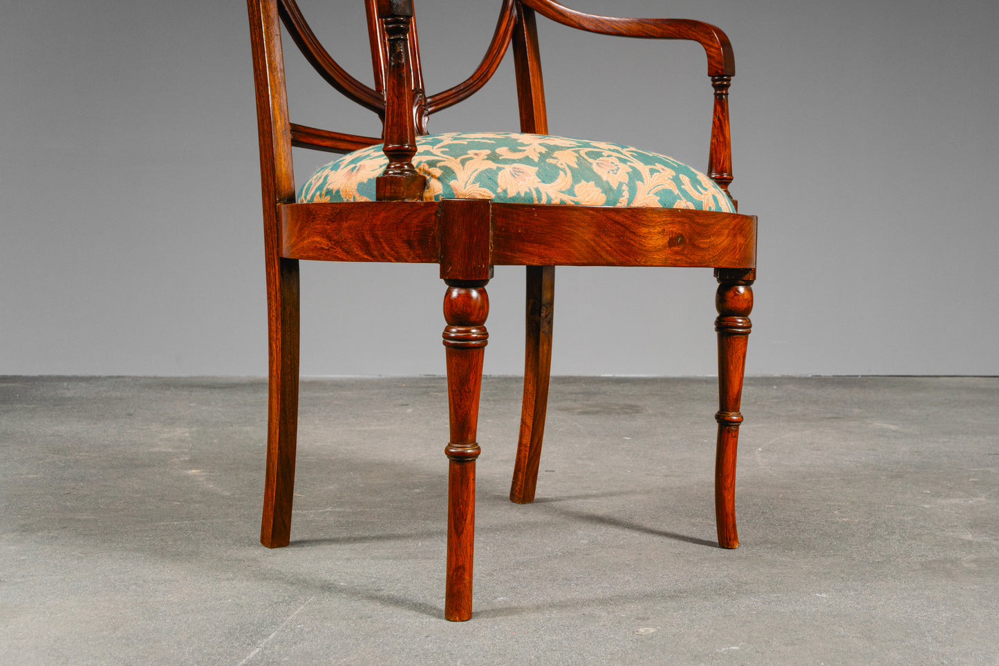 Stilvolles 4er Set Cocktailsessel im Englischen Stil