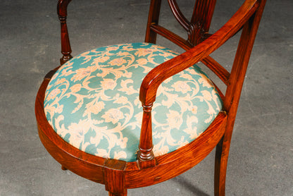 Stilvolles 4er Set Cocktailsessel im Englischen Stil