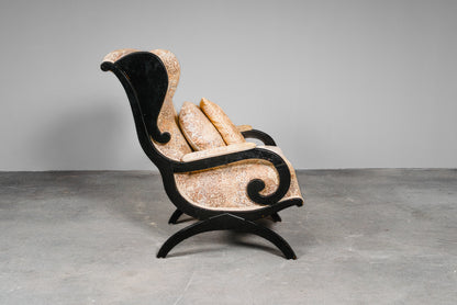 Schöner Biedermeier Ohrensessel