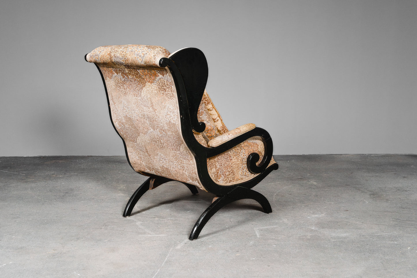 Schöner Biedermeier Ohrensessel