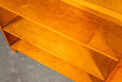 Stilvolles Mid-Century Bücherregal