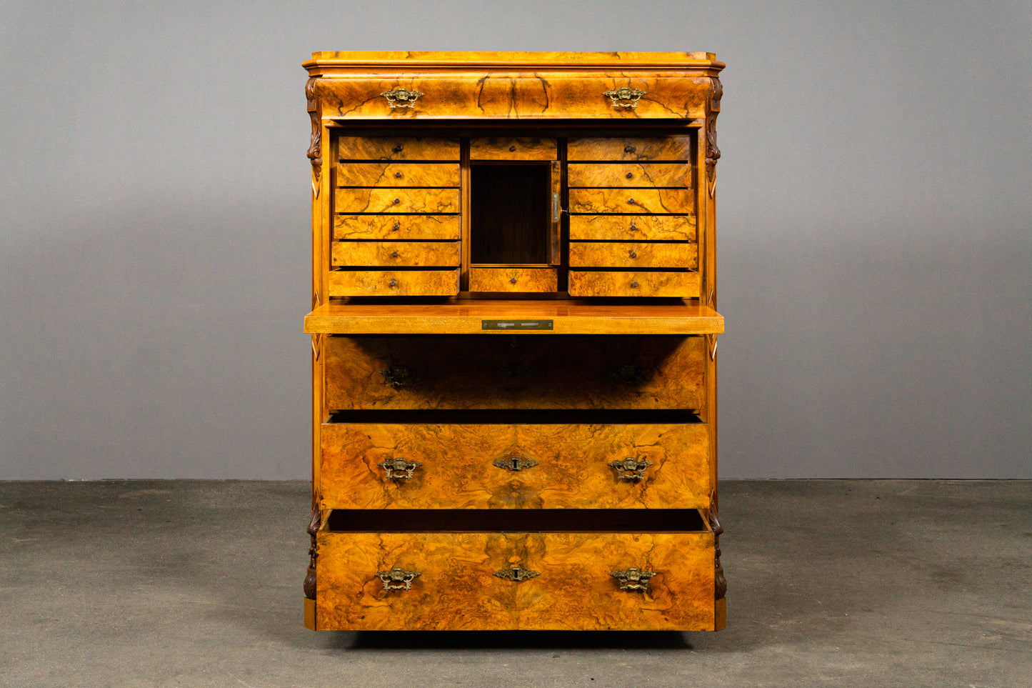 Wunderschöner Biedermeier Sekretär