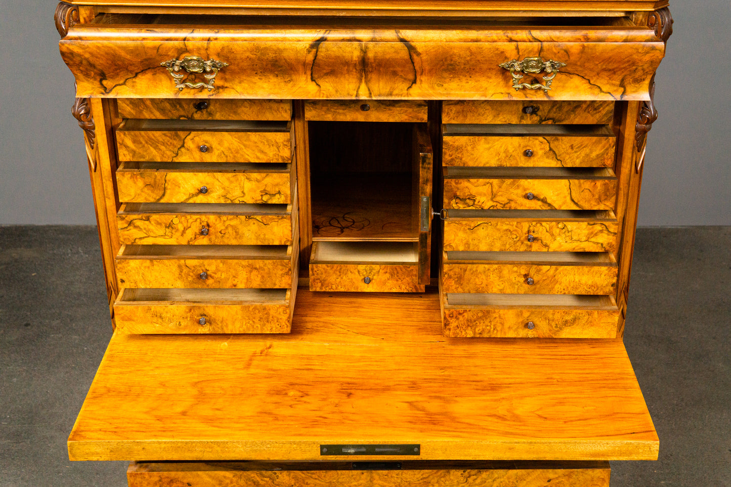 Wunderschöner Biedermeier Sekretär