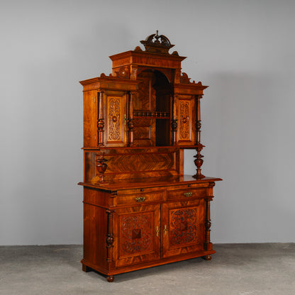 Prunkvolles Gründerzeit Buffetschrank