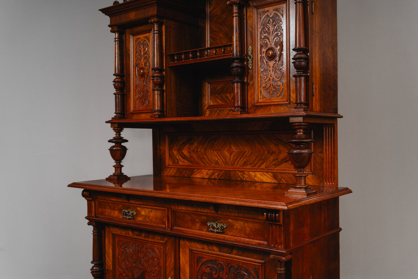 Prunkvolles Gründerzeit Buffetschrank