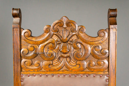 Eleganter Armlehnenstuhl