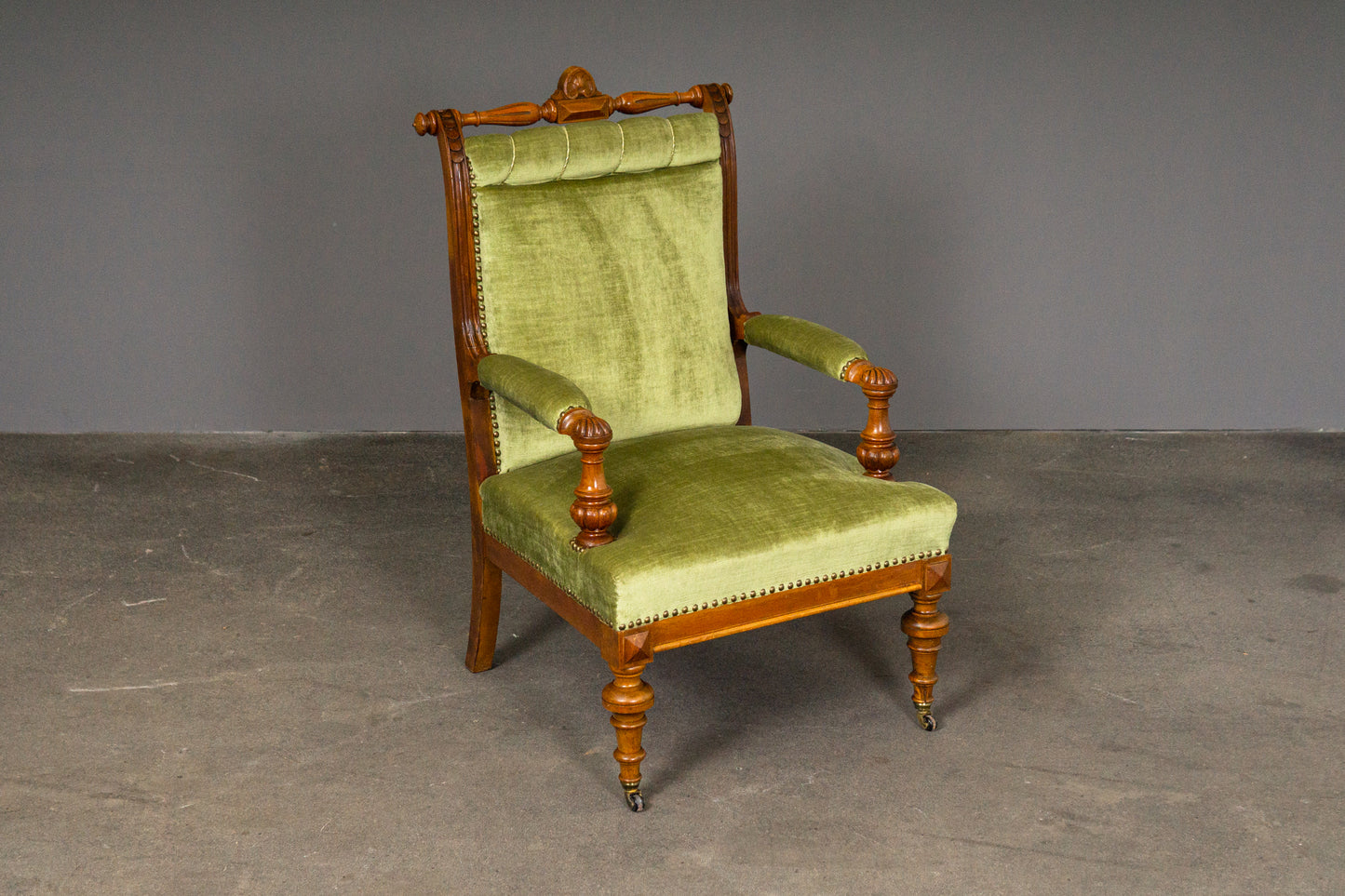 Elegantes Paar Gründerzeit Sessel