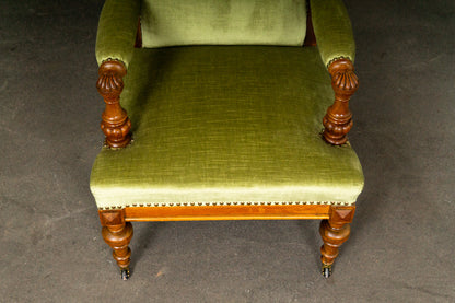 Elegantes Paar Gründerzeit Sessel