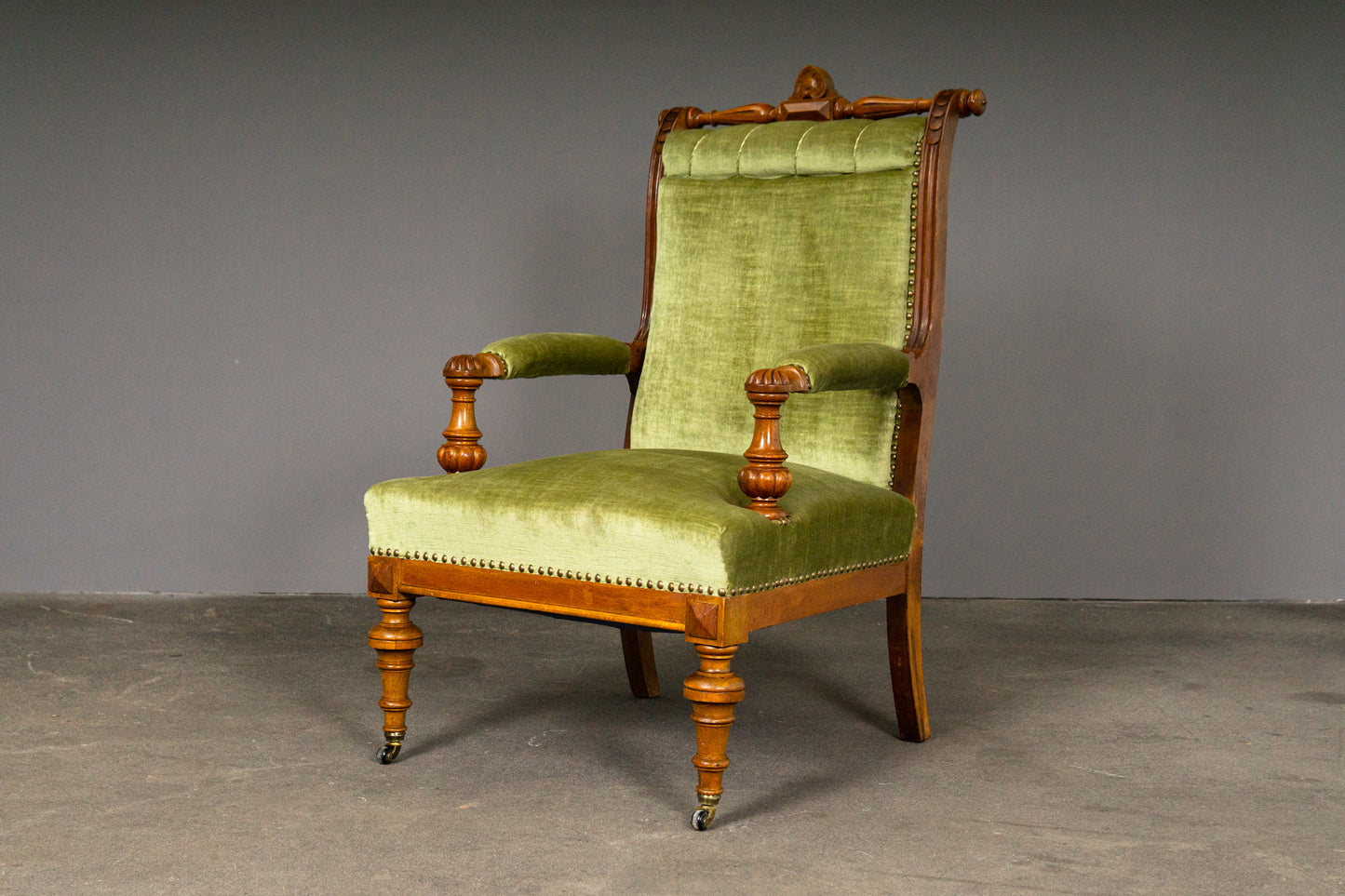 Elegantes Paar Gründerzeit Sessel