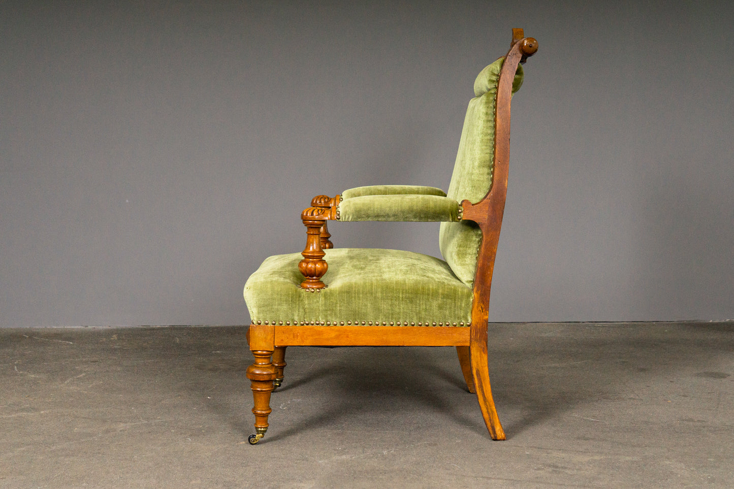 Elegantes Paar Gründerzeit Sessel