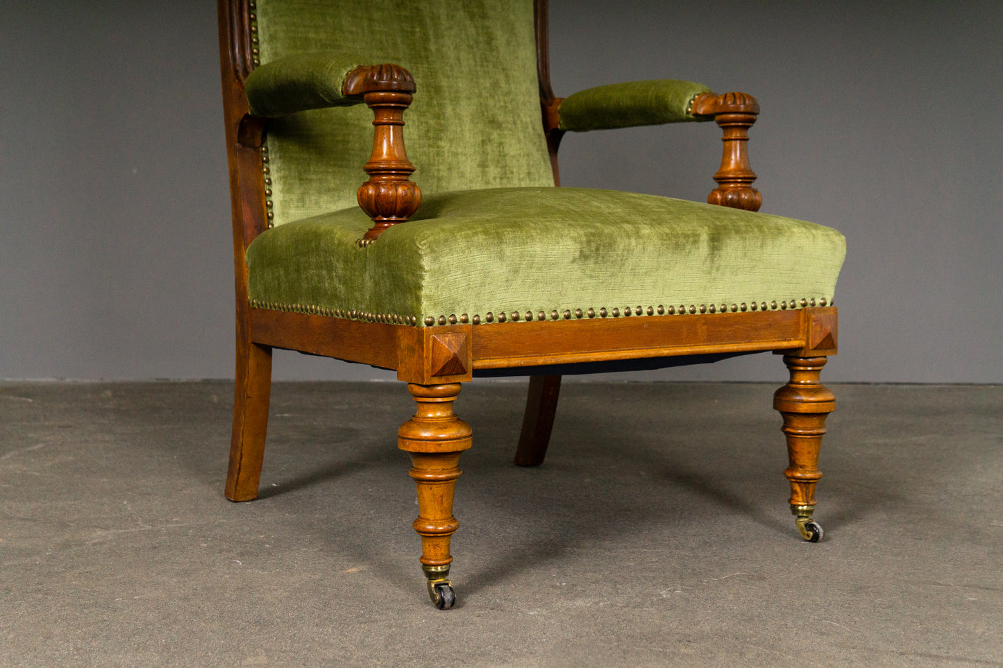 Elegantes Paar Gründerzeit Sessel