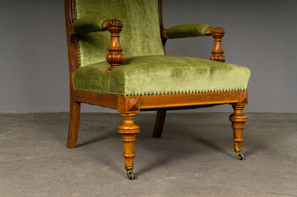 Elegantes Paar Gründerzeit Sessel