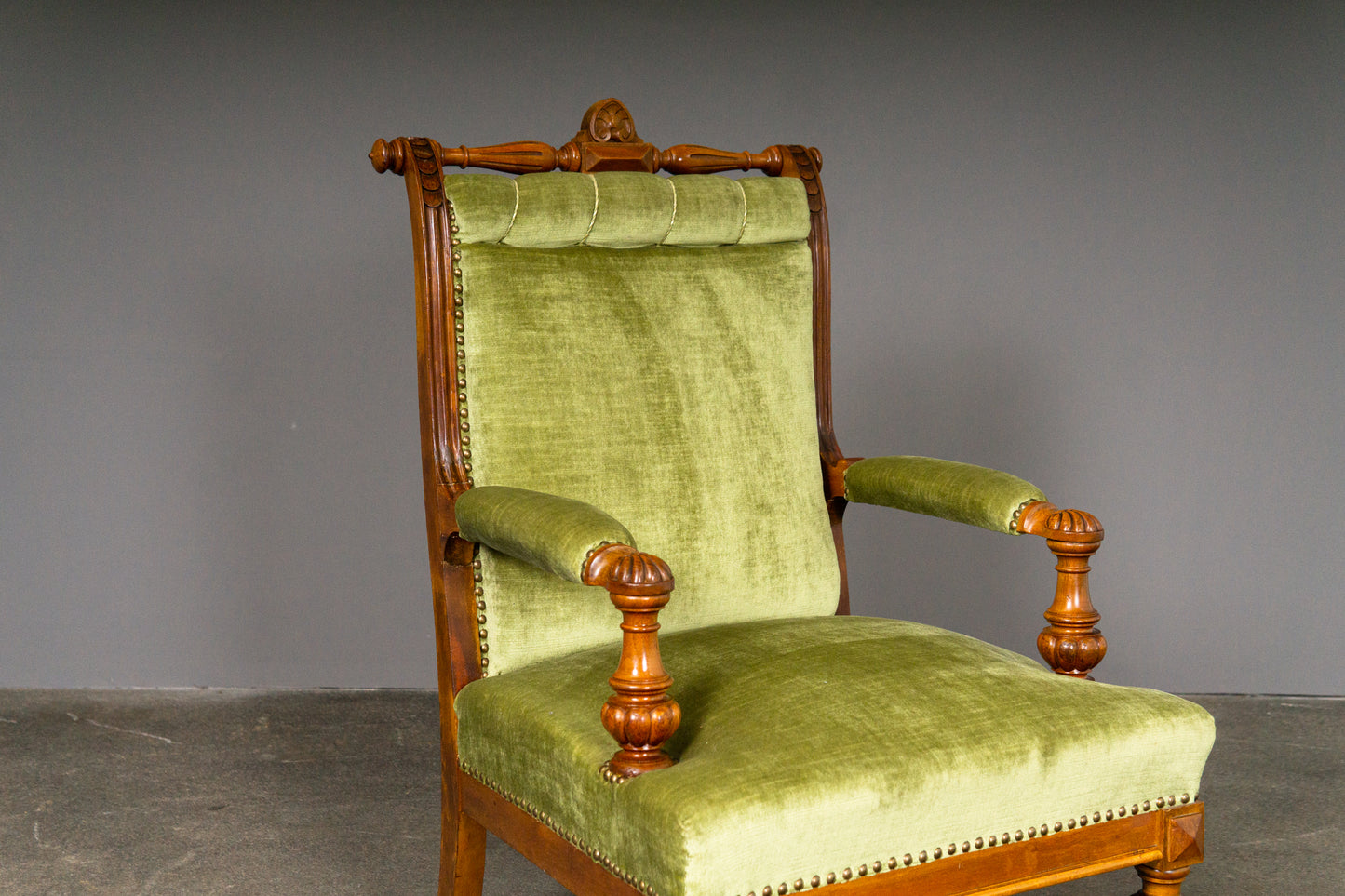 Elegantes Paar Gründerzeit Sessel