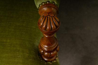 Elegantes Paar Gründerzeit Sessel