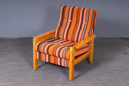 Schönes Vintage Sofa mit zwei Sesseln
