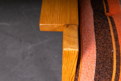 Schönes Vintage Sofa mit zwei Sesseln