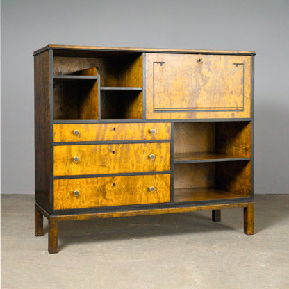 Praktisches Art Déco Highboard