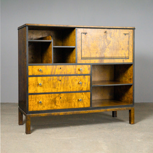 Praktisches Art Déco Highboard