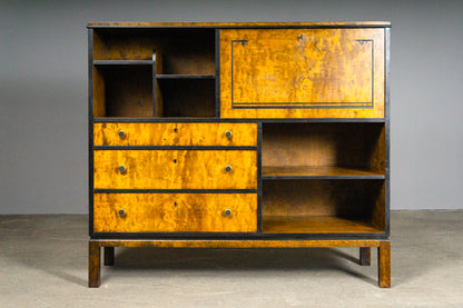 Praktisches Art Déco Highboard