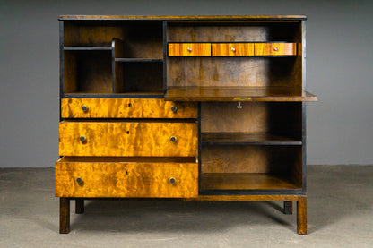 Praktisches Art Déco Highboard