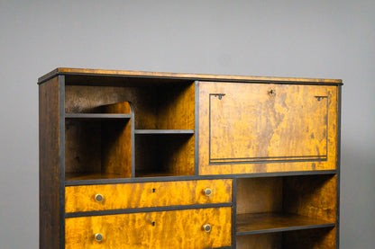 Praktisches Art Déco Highboard