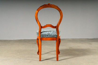 Schönes 4er Set Stühle im Biedermeier Stil