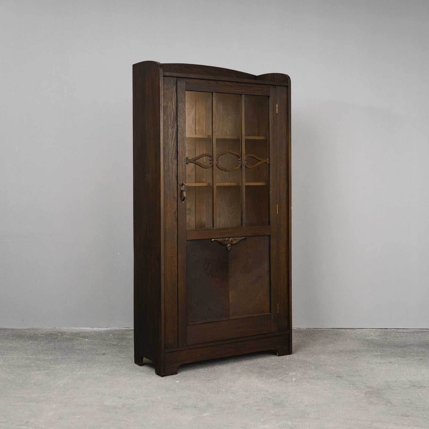 Eleganter Jugendstil Bücherschrank