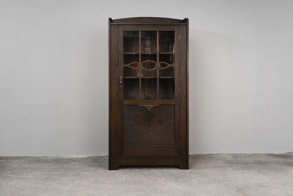 Eleganter Jugendstil Bücherschrank