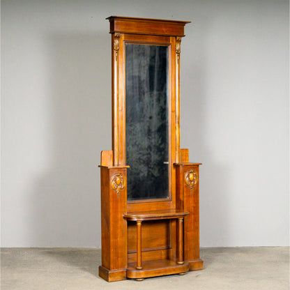 Eleganter Jugendstil Standspiegel