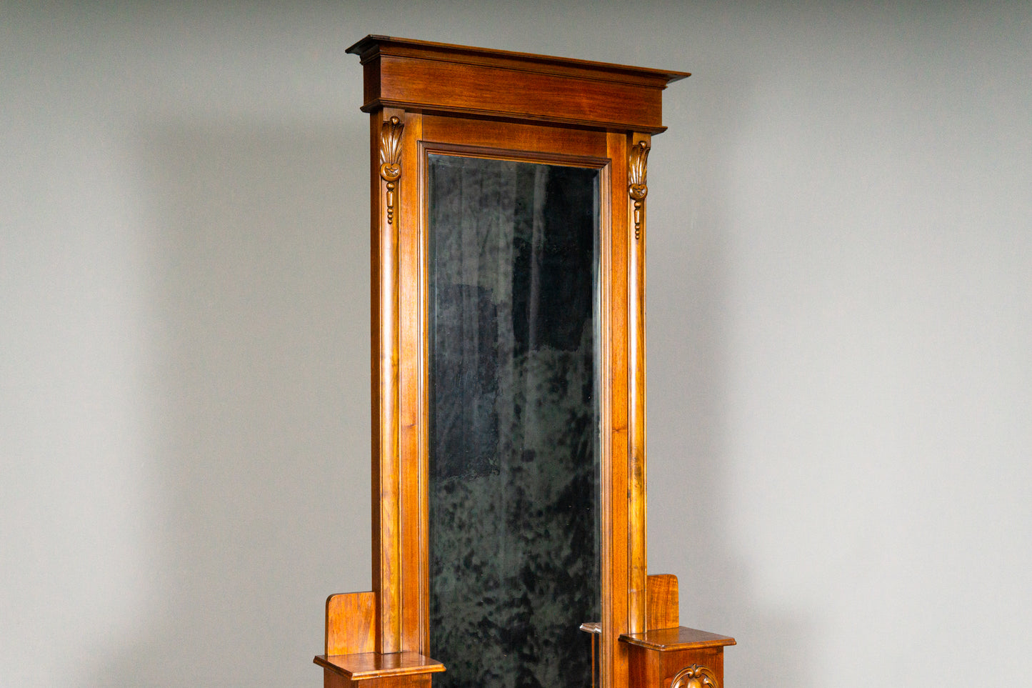 Eleganter Jugendstil Standspiegel