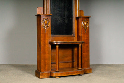 Eleganter Jugendstil Standspiegel