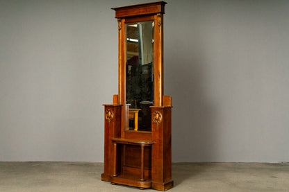 Eleganter Jugendstil Standspiegel