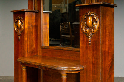 Eleganter Jugendstil Standspiegel