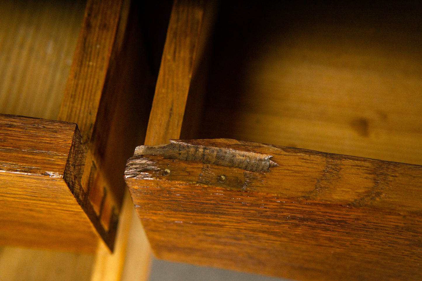 Schöner Biedermeier Schreibtisch