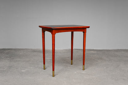 Mid-Century Fliesentisch in Buche - zweite Hälfte des 20.Jahrhunderts