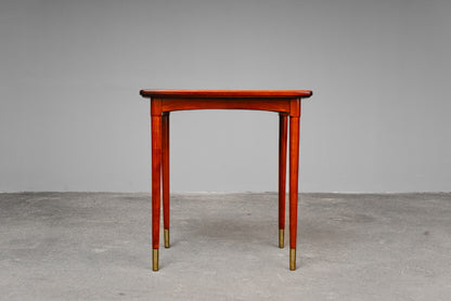 Mid-Century Fliesentisch in Buche - zweite Hälfte des 20.Jahrhunderts