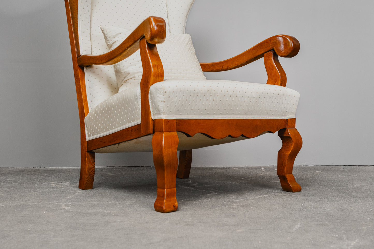 Wunderschöner Biedermeier Ohrensessel