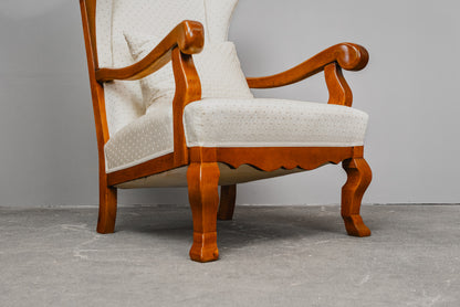 Wunderschöner Biedermeier Ohrensessel