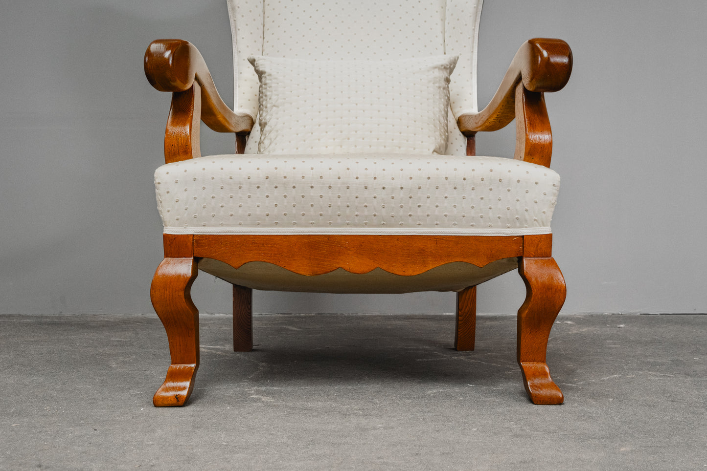 Wunderschöner Biedermeier Ohrensessel