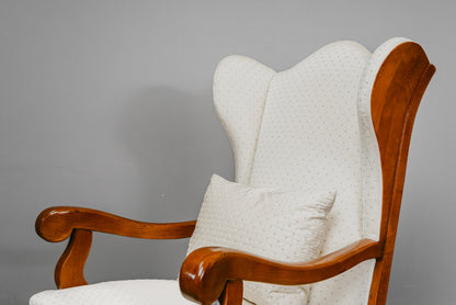 Wunderschöner Biedermeier Ohrensessel