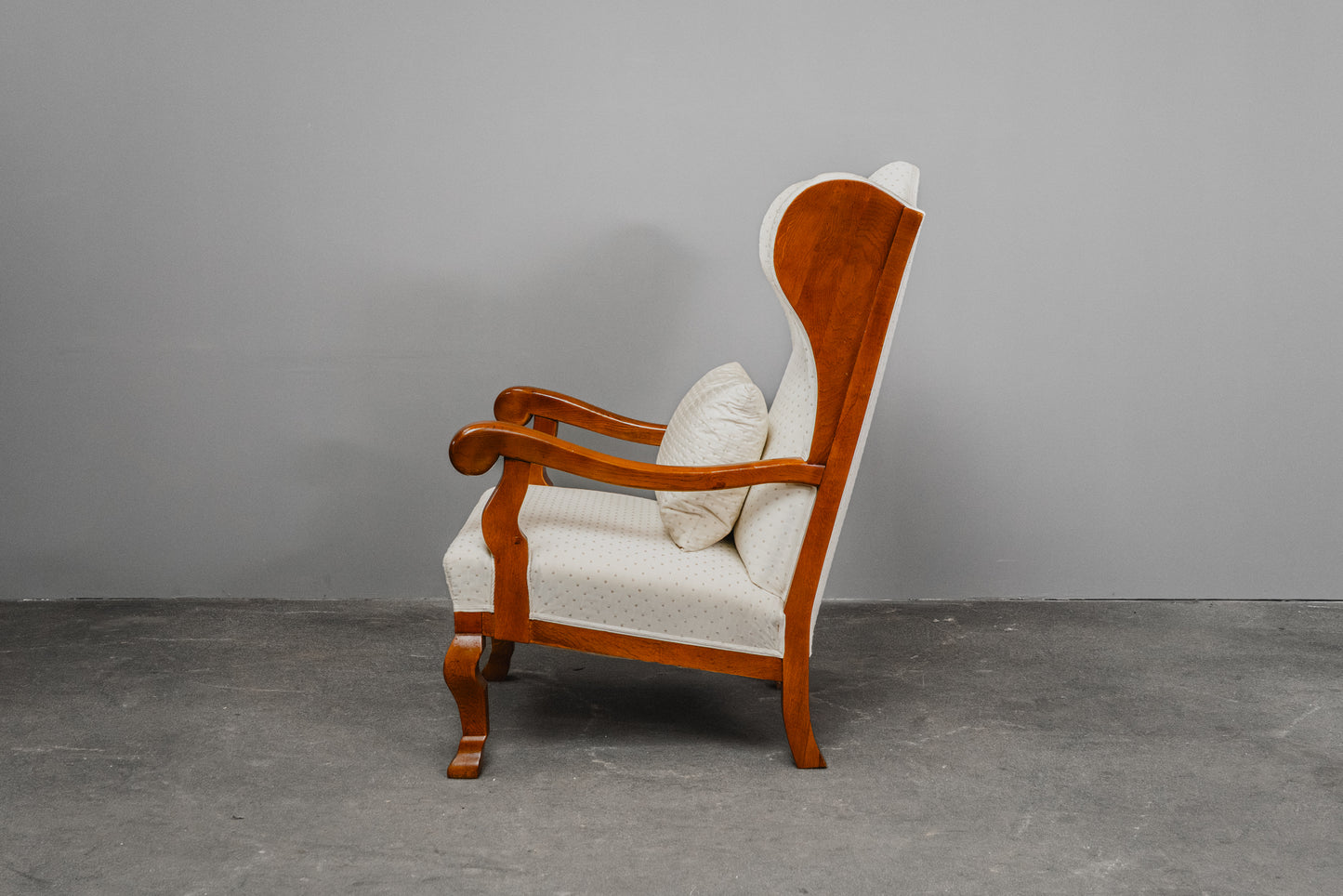 Wunderschöner Biedermeier Ohrensessel