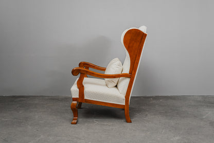 Wunderschöner Biedermeier Ohrensessel
