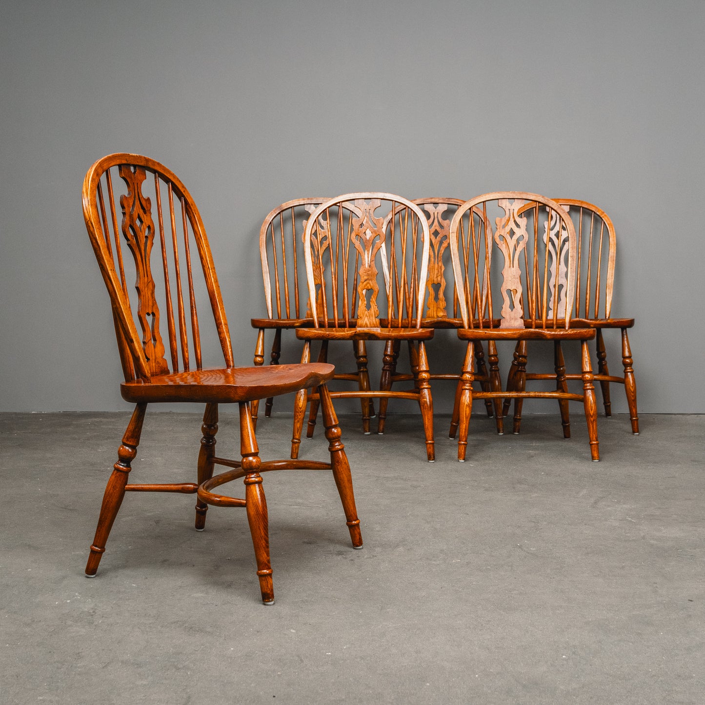 Wunderschönes 6er Set Stühle im Englischen Stil