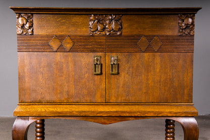 Eleganter Jugendstil Aufsatzschrank