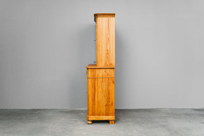 Wunderschöner Biedermeier Vitrinenschrank