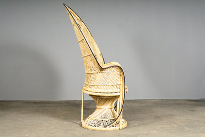 Wunderschöner Peacock Stuhl